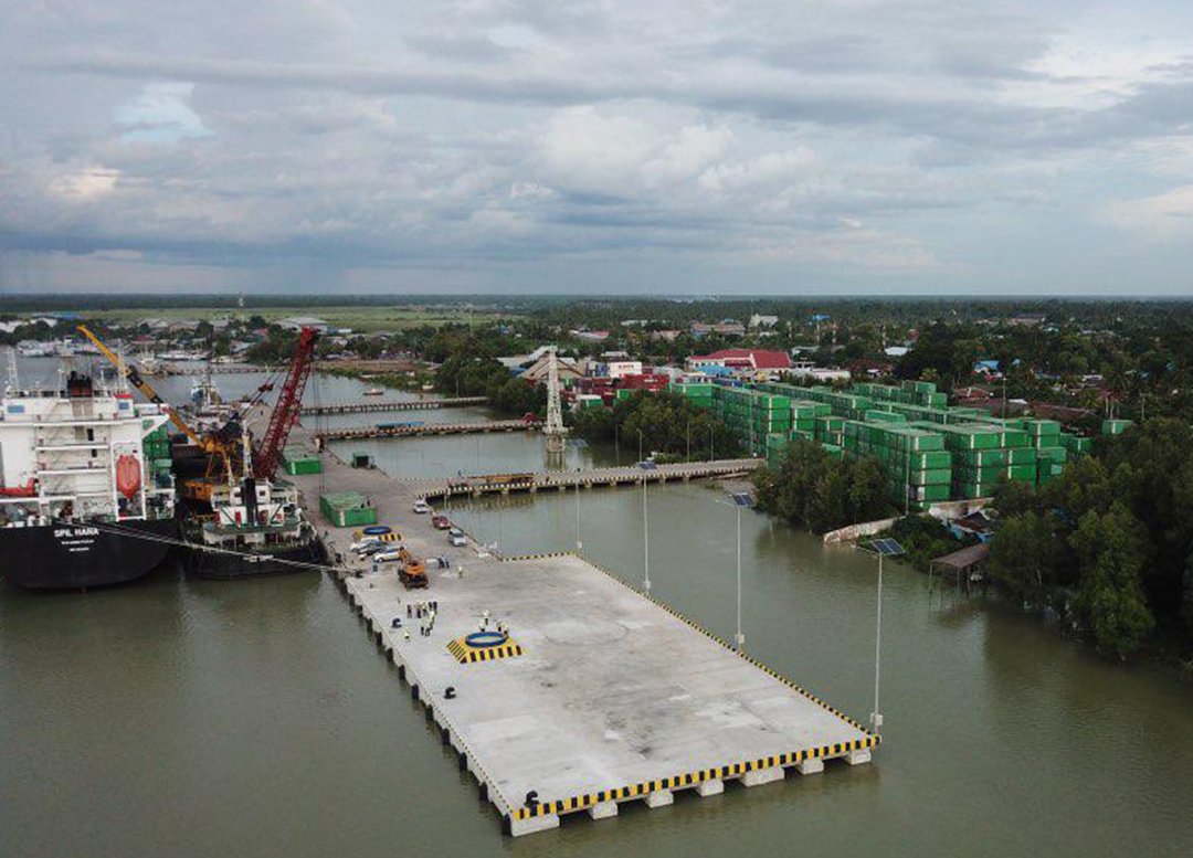 Dermaga Pelabuhan Merauke