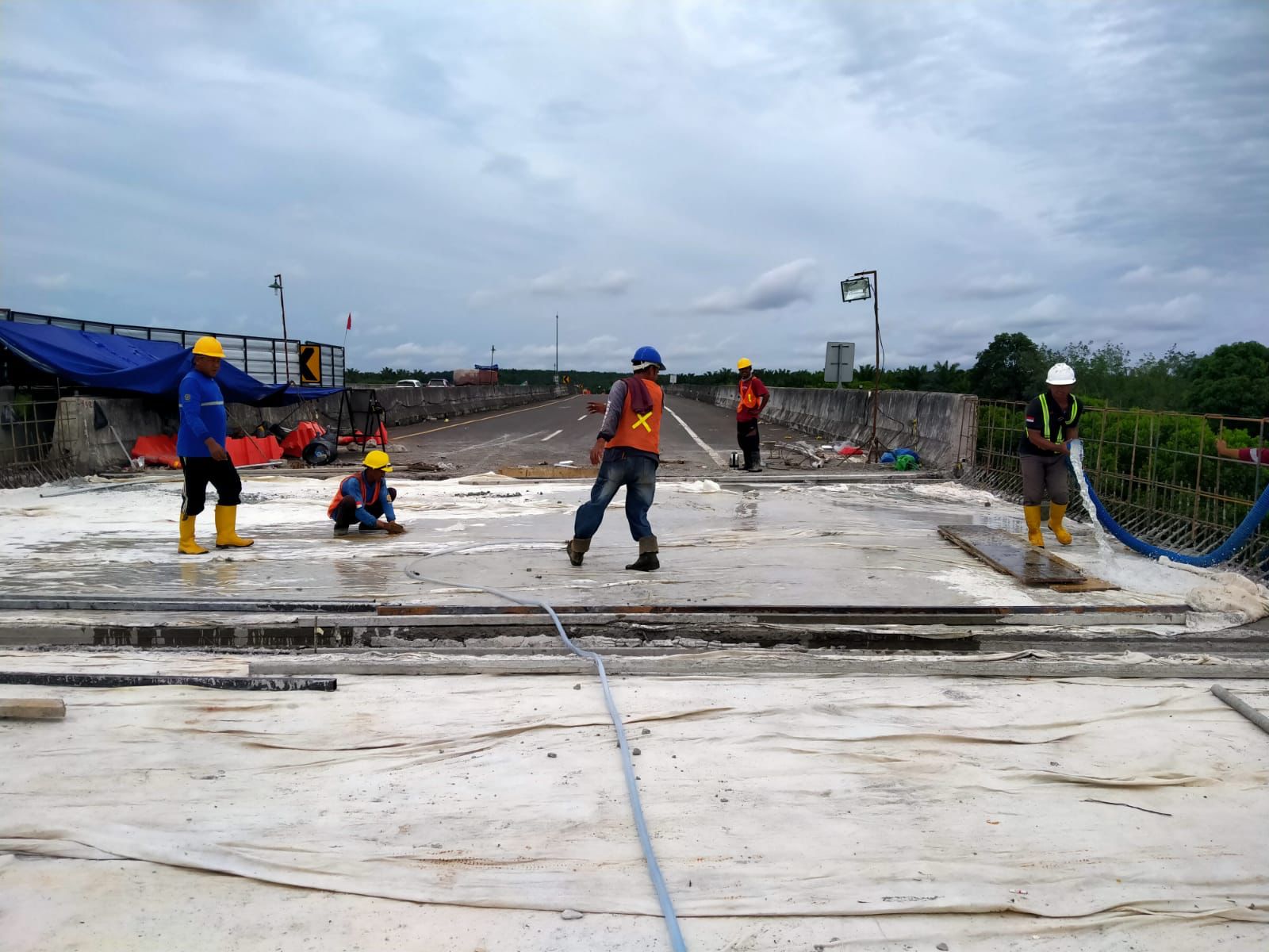 HUTAMA KARYA KEBUT PEMELIHARAAN DI TOL TERPEKA RAMPUNG SEBELUM NATARU