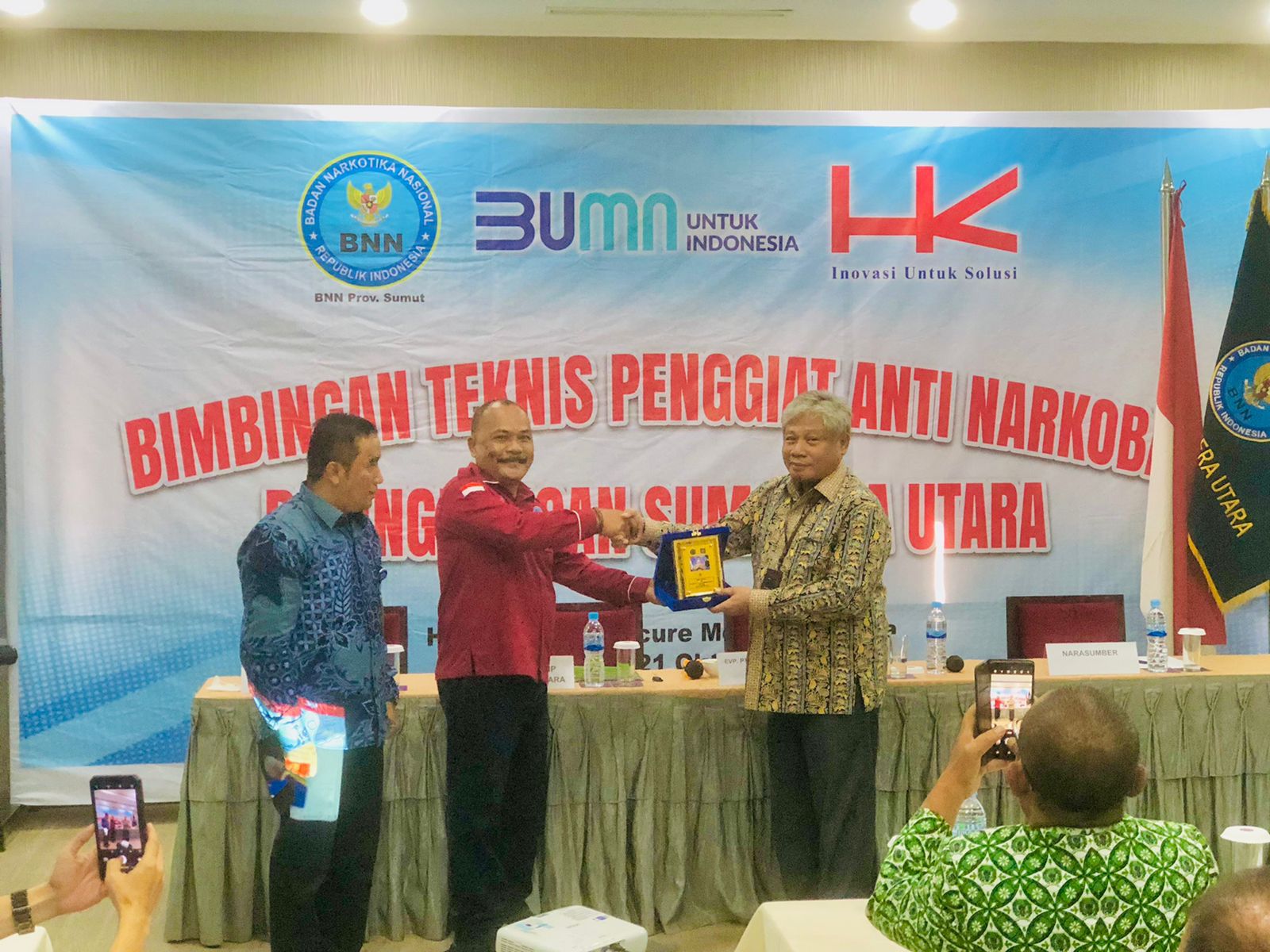 HK DAN BNN SUMATRA UTARA SELENGGARAKAN PROGRAM PENCEGAHAN PEMBERANTASAN PENYALAHGUNAAN & PEREDARAN GELAP NARKOTIKA