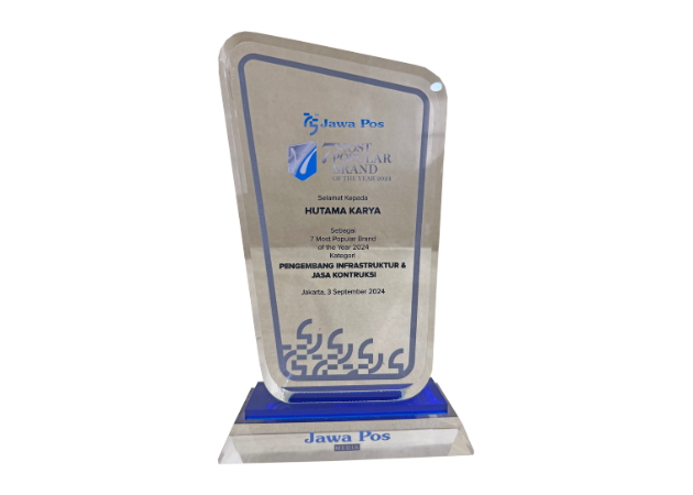 7 Most Popular Brand of the Year 2024 Jawa Post Indonesia - Pengembang Infrastruktur & Jasa Konstruksi