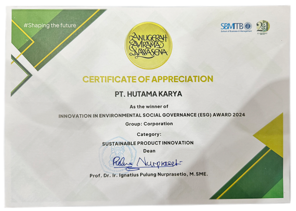 Anugerah Avirama Nawasena - ESG Award