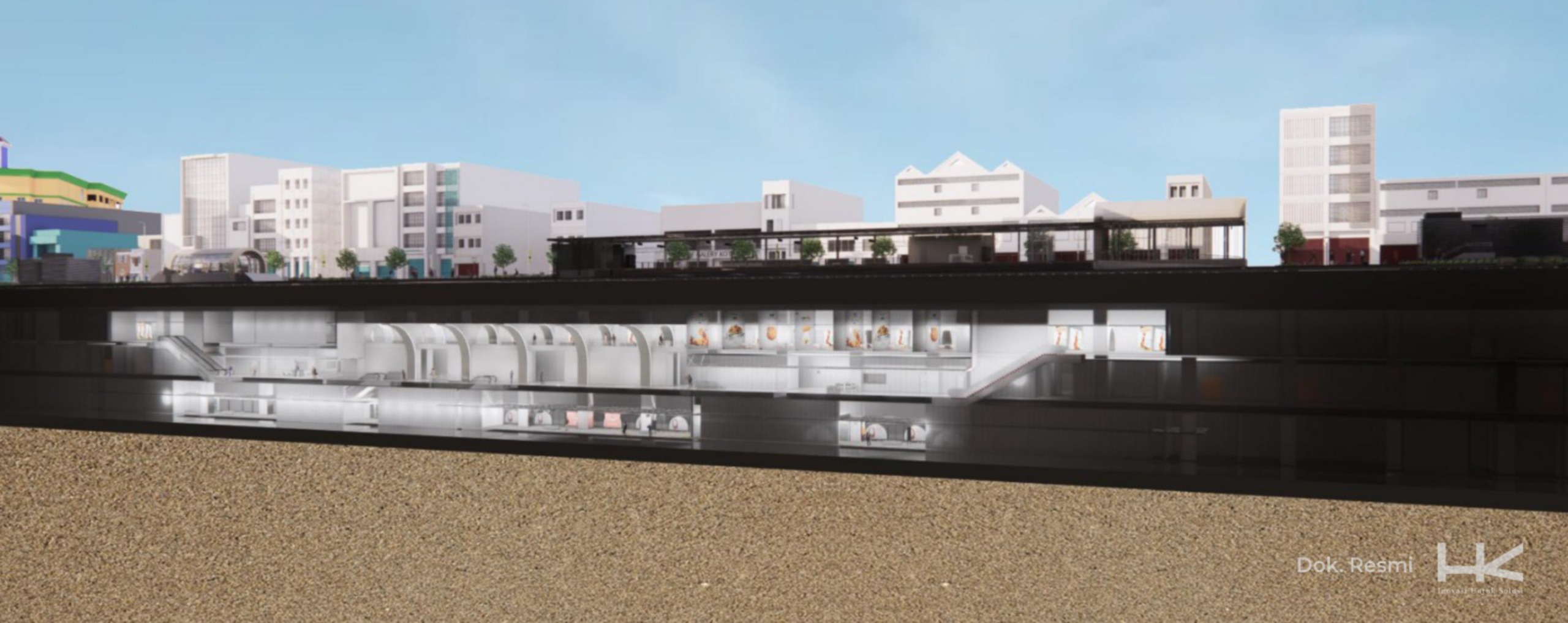 HUTAMA KARYA PERKUAT INTEGRASI TRANSPORTASI PUSAT KOTA MELALUI PEMBANGUNAN STASIUN BAWAH TANAH GLODOK–KOTA MRT JAKARTA