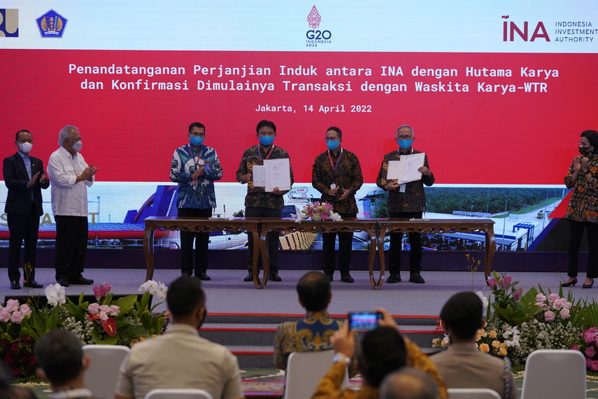 Indonesia Investment Authority, HK, dan Waskita Jalin Kerjasama Investasi, Langkah Percepatan Pembangunan JTTS