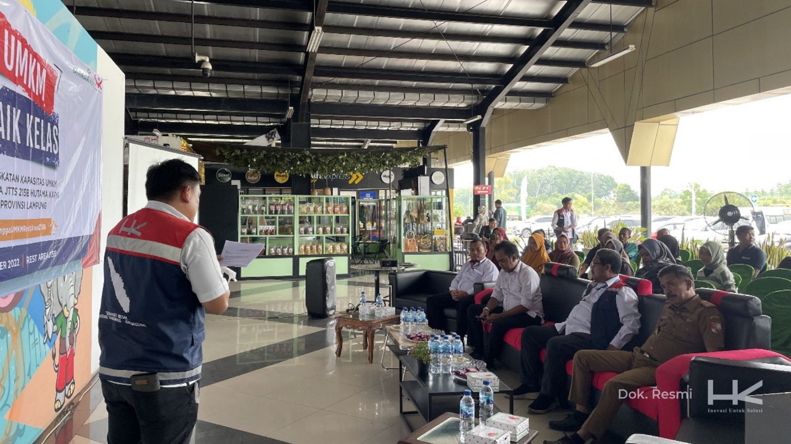HUTAMA KARYA FASILITASI 792 UMKM DI REST AREA TRANS SUMATERA, WUJUDKAN “UMKM MAJU BERKELANJUTAN”