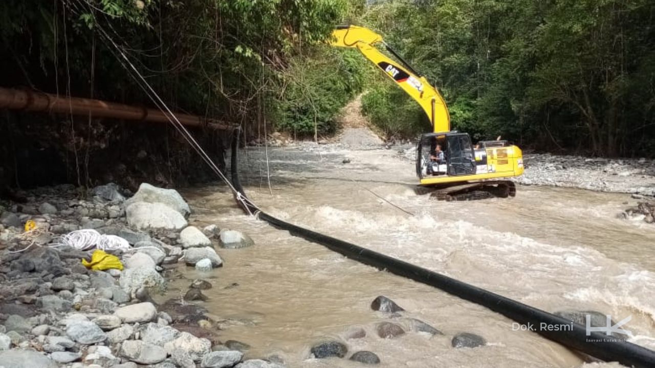 KONTRIBUSI NYATA KEMENTERIAN PU BERSAMA HUTAMA KARYA DALAM PEMULIHAN WILAYAH TERDAMPAK BENCANA DI SUMATRA BARAT