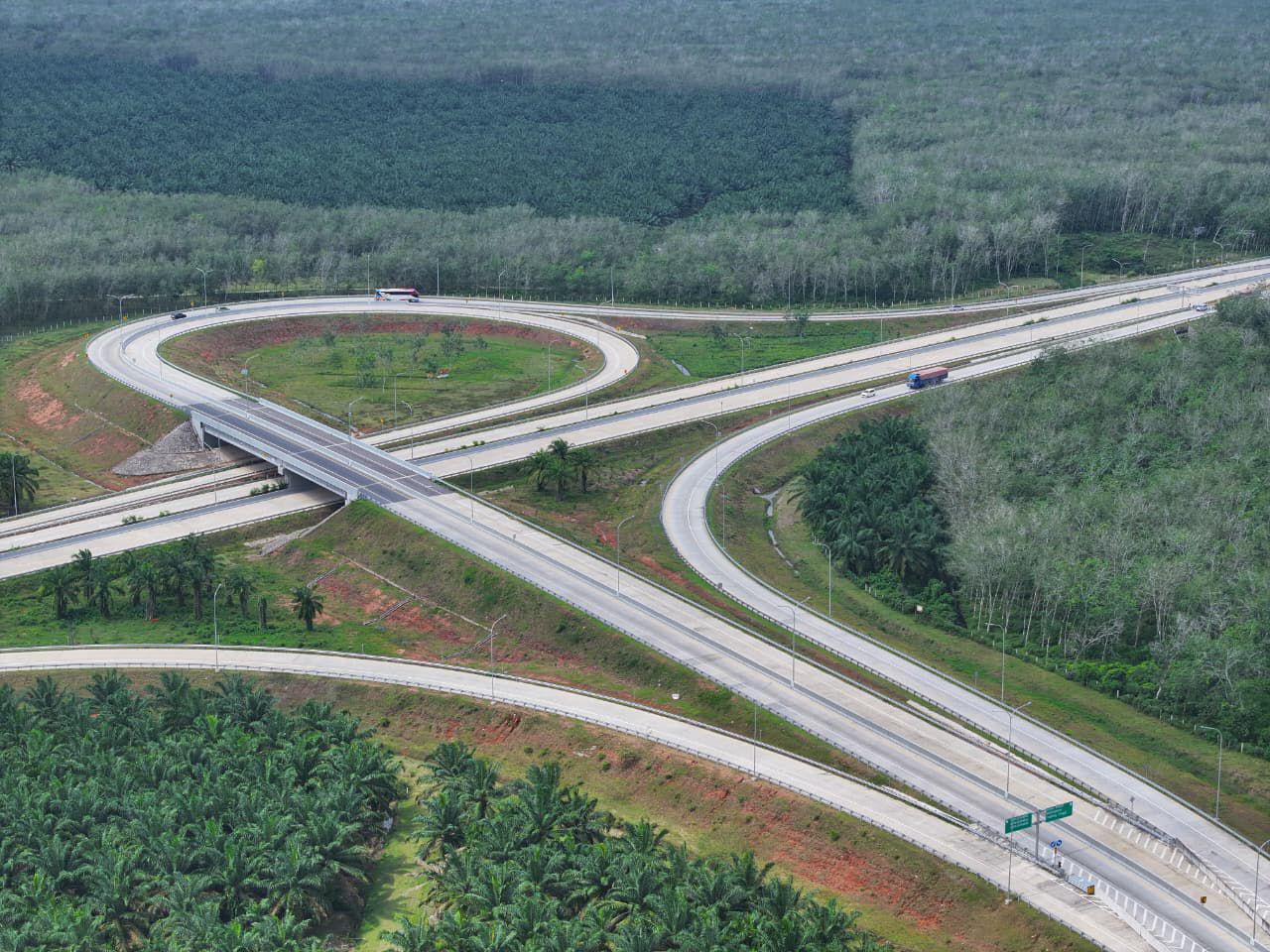 INFORMASI TERKINI TRAFIK LONG WEEKEND PERAYAAN IMLEK DI JALAN TOL TRANS SUMATERA (JTTS) PERIODE 15 FEBRUARI 2026