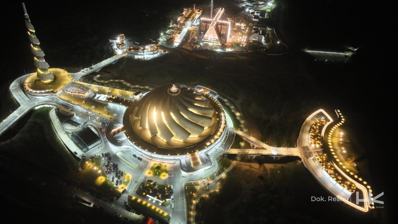 HUTAMA KARYA TUNTASKAN MASJID NEGARA IKN 100%, GELAR TARAWIH PERDANA RAMADHAN 2026